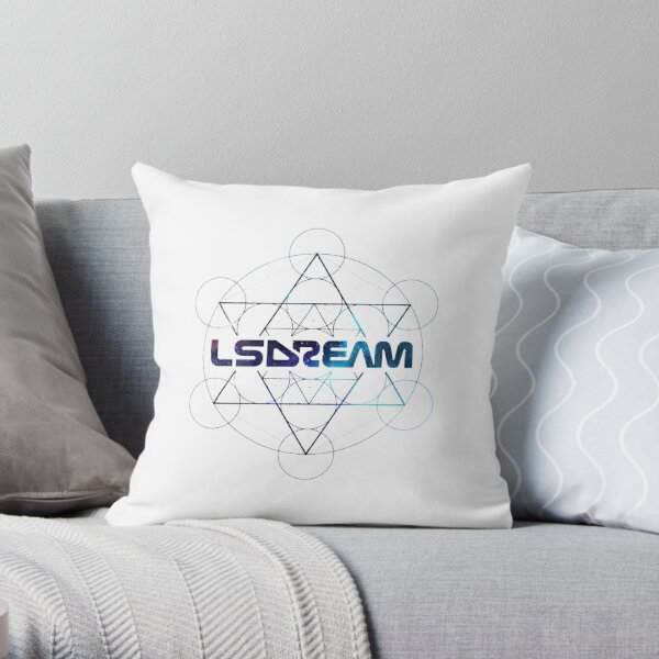 LSDream Cosmic Throw Pillow RB2407 product Offical lsdream Merch