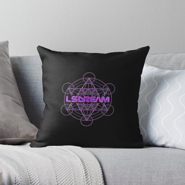 LSDream Raver Vibes Music Festival Wook Fan Art Throw Pillow RB2407 product Offical lsdream Merch