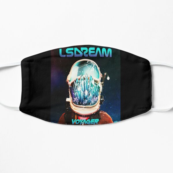 best of logo special lsdream artis music popular Flat Mask RB2407 product Offical lsdream Merch